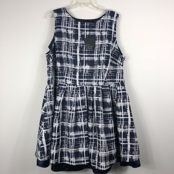 ASOS Curve Dresses & Skirts - ASOS Curve | NWT Navy & White Dress